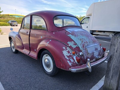 Lot (906 XUA) 1961 Morris 'Minor 1000' (V5 states:...