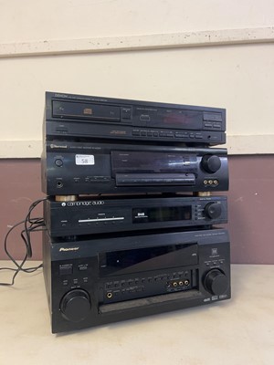 Lot Four Hi-Fi separates consisting of Cambridge...
