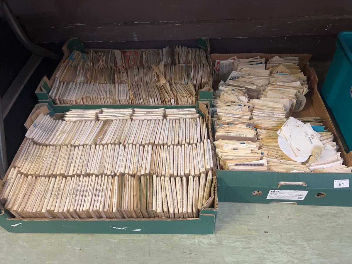 Lot Three trays containing a large quantity of...