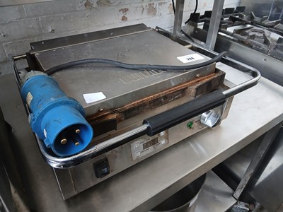 Lot 288 - 50cm Buffalo double contact panini grill