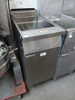 Lot 294 - 40cm gas Buffalo single tank fryer