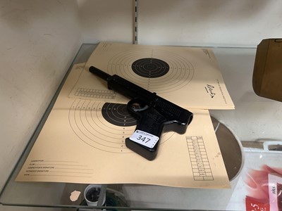 Lot 347 - A mid-20th century phoenix G50 pistol and...