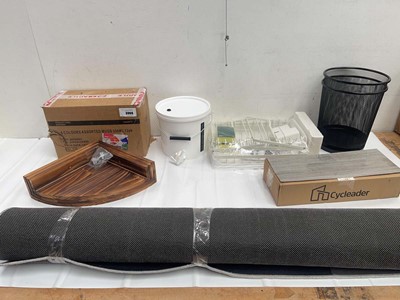 Lot 3443 - Home brew bucket, pack floor self adhesive...