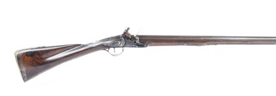 Lot 298 - (S58) 14 bore Flintlock Fowling Gun by...