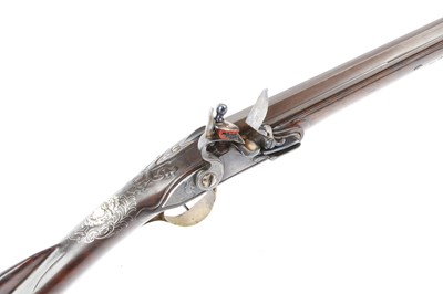 Lot 298 - (S58) 14 bore Flintlock Fowling Gun by...