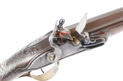 Lot 298 - (S58) 14 bore Flintlock Fowling Gun by...