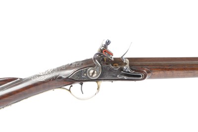 Lot 298 - (S58) 14 bore Flintlock Fowling Gun by...