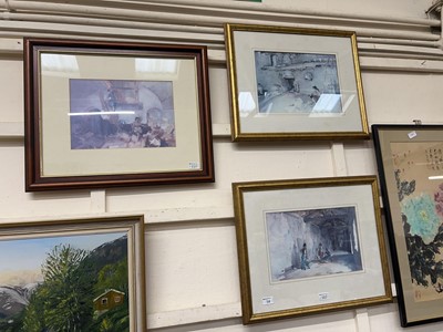 Lot 54 - Three framed and glazed Russell Flint prints