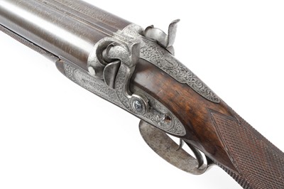 Lot 300 - (S58) 6 bore Percussion Double Fowling Gun by...