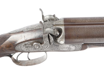 Lot 300 - (S58) 6 bore Percussion Double Fowling Gun by...