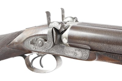 Lot 300 - (S58) 6 bore Percussion Double Fowling Gun by...