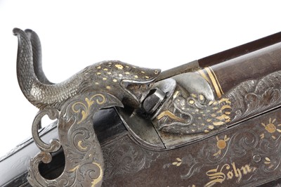 Lot 289 - (S58) A Fine 16 bore Percussion Double...