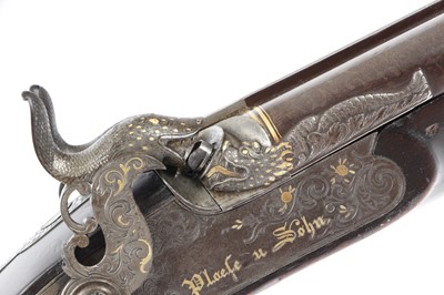 Lot 289 - (S58) A Fine 16 bore Percussion Double...