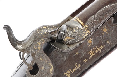 Lot 289 - (S58) A Fine 16 bore Percussion Double...