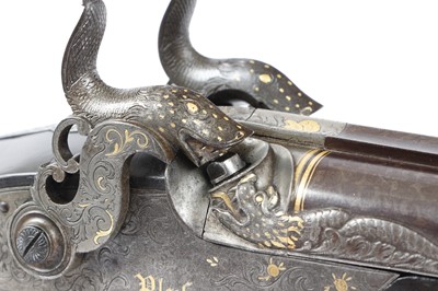 Lot 289 - (S58) A Fine 16 bore Percussion Double...