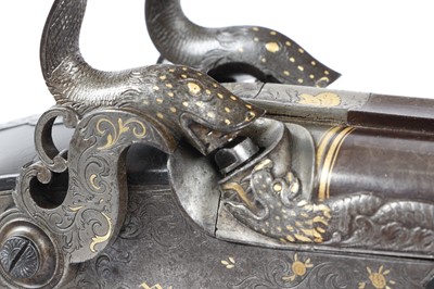 Lot 289 - (S58) A Fine 16 bore Percussion Double...