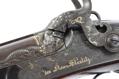 Lot 289 - (S58) A Fine 16 bore Percussion Double...