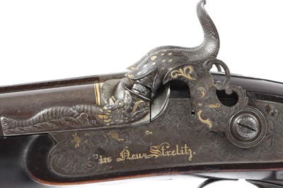 Lot 289 - (S58) A Fine 16 bore Percussion Double...