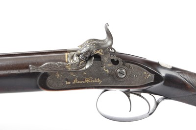 Lot 289 - (S58) A Fine 16 bore Percussion Double...