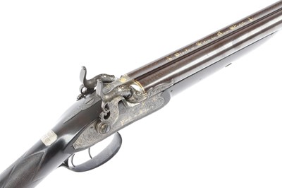 Lot 289 - (S58) A Fine 16 bore Percussion Double...
