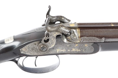 Lot 289 - (S58) A Fine 16 bore Percussion Double...