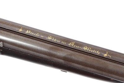 Lot 289 - (S58) A Fine 16 bore Percussion Double...