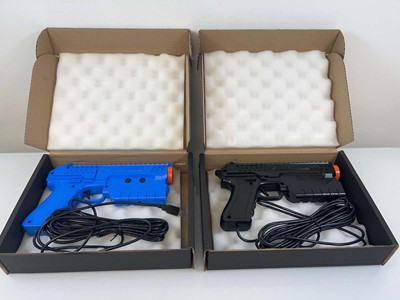 Lot 1109 - 2x Sinden Light guns with recoil