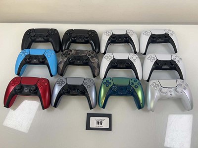 Lot 1117 - Qty of PlayStation 5 controllers