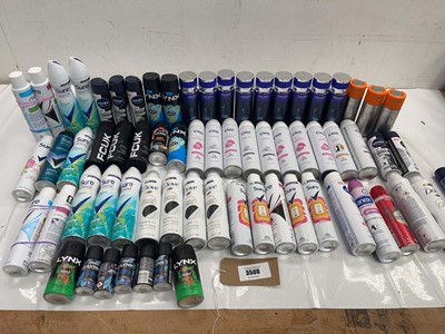 Lot 3506 - Deodorants and Anti Perspirants including Lynx,...