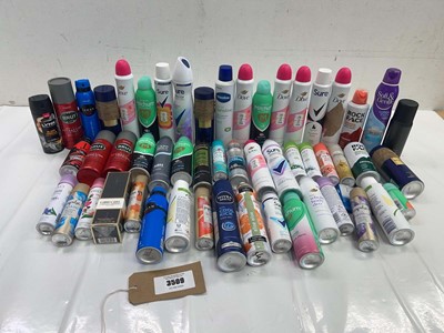 Lot 3509 - Deodorants, anti-perspirants and body mist sprays