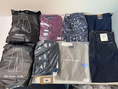 Lot 3696 - Men's clothing No Sauce, Crew Clothing Company,...