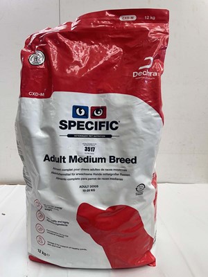 Lot 3517 - 12kg Specific adult medium breed dry dog food