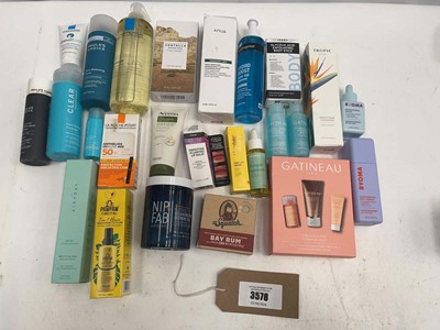 Lot 3578 - Mixed branded skin care products to include...