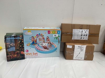 Lot 3540 - Cordless vacuum cleaner, Storage shelves,...