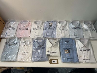 Lot 3724 - Men's shirts Charles Tyrwhitt, TM Lewin