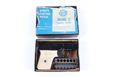 Lot 1660 - .32&.22 (blank) Webley Mark 2 Sports Starting...