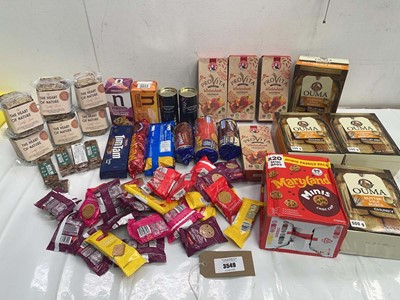 Lot 3549 - Selection of biscuits, cookies, crispbreads,...