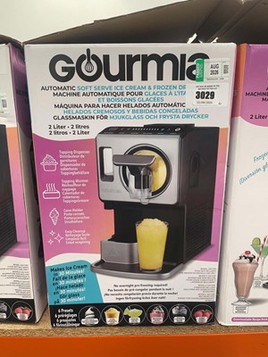 Lot 3029 - Boxed Gourmia Soft Serve Ice Cream and Frozen...