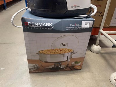Lot 3071 - Denmark stainless steel chaffing dish