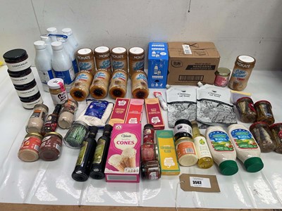 Lot 3562 - Sardines, Coffee Whitener, Long life milk,...