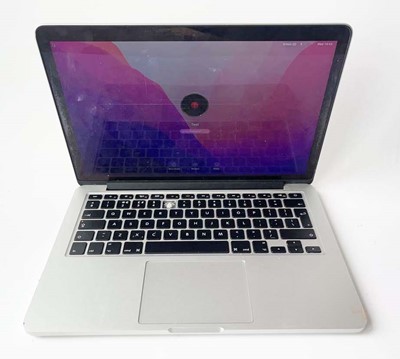 Lot MacBook Pro 13" 2015 A1502 Silver laptop with...