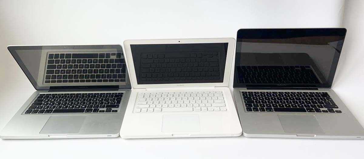 Lot 3x MacBooks for spares and repairs