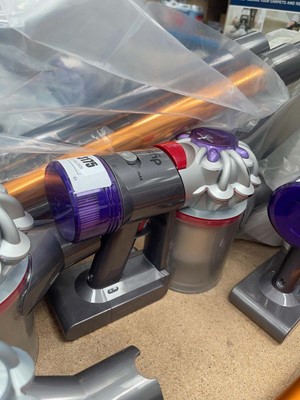 Lot 3175 - Hand held Dyson V8 with accessories
