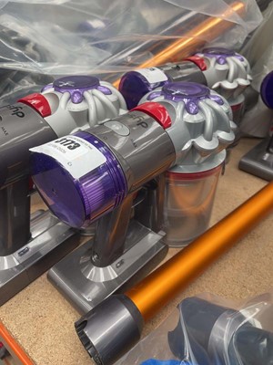 Lot 3173 - Hand held Dyson V8 with accessories