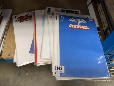 Lot 2142 - Selection of various Marvel image comics and...
