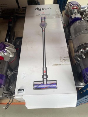 Lot 3210 - Hand held Dyson V8 with accessories