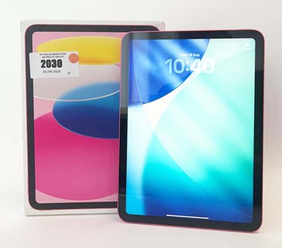 Lot iPad A16 128GB Pink with box and cable