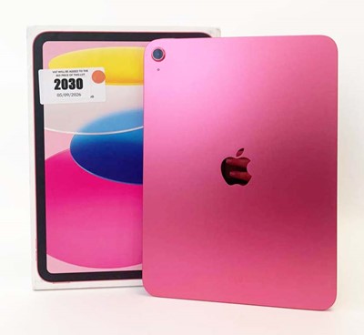 Lot iPad A16 128GB Pink with box and cable