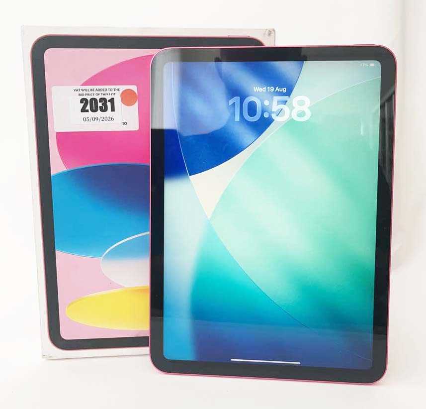 Lot iPad A16 128GB Pink with box