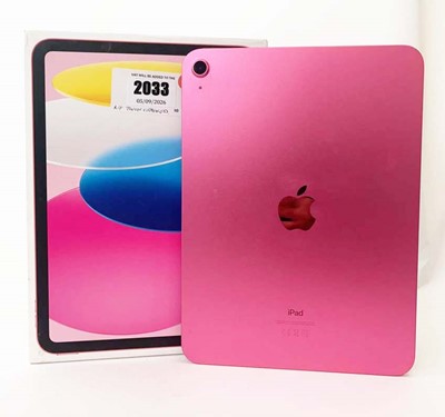 Lot iPad 10th Gen 64GB Pink with box (touch cracked)
